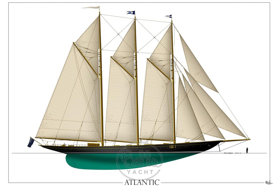 2010 Custom Three-mast Schooner Van der Graaf ATLANTIC
